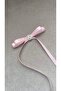 Rectangular Embellished Embellished Long Grosgrain Ribbon Bow Automatic Hair Clip - 3