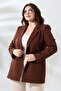 TEK DÜĞMELİ BLAZER MODEL CEKET - 6
