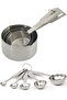 Steel Measuring Spoon + Measuring Cup Set of 2