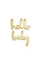 Hello Baby Foil Balloon Baby Shower Foil Balloon Gender Party Balloon Baby Foil Balloon