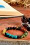 Certified Virgo Natural Stone Bracelet for Women & Men Tiger's eye, citrine, jade, turquoise, agate Hematite - 8