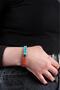 Certified Taurus Zodiac Sign Women's & Men's Natural Stone Bracelet Blue and Red Agate, Jade, Coral, Turquoise - 3
