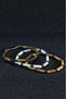 Certified Natural Stone Men's Women's Bracelet Tiger's Eye Jasper Amazonite Hematite 4mm Design Combination - 2