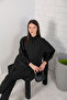 Black Collar Detailed Set - Set 3-3121 - 4