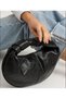 Black Braided Bag - Knot Detailed - 3