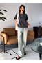 Smoked Women's Oversize T-shirt - Sun Printed - 3