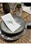 16-Piece Eucalyptus Printed Jar Presentation Napkin - 2