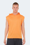 Ondina in Men's Sleeveless Orange T-Shirt