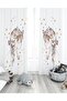 Butterfly Crowned Girl Patterned Children's Room Curtain (Single Wing Pricing)