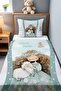 Princess Patterned Pique Set with Lamb (160x230cm) - 2