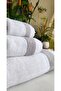 (3-Piece Luxury Bathroom Set) Gift, Dowry, Special Production Two-Tone Bathroom, Head and Hand Towel Set - 4