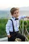 Boy's Black Children's Salopet Set - 4