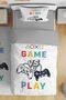 Gamer Gamer 18 Patterned Single Baby Kids Bedding Set