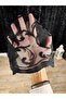 نمط شال عادي (متوسط) مطوي، ستارة من التول بجناح واحد - أسود - 6