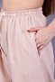 Women's Parachute Loose Trousers with Cargo Pockets - 4