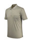 Men's Plus Size Polo Neck Buttoned Pocket Green T-Shirt Classic Fit - 4909 - 3