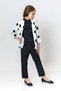 Girl's Open Front Polka Dot Jacket - 5