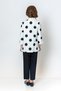 Girl's Open Front Polka Dot Jacket - 6