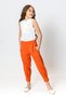 Girl's Straight Trousers with Elastic Waist - 3