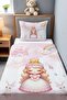 Rabbit Little Princess Patterned Pique Set (160x230cm) - 2