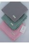 3-Piece 100% Organic Cotton Muslin Blanket Set Baby Girl Model 4 (Pink, Gray, Blue 3 Pieces 75X85 cm)
