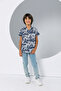 Boy's Short Sleeve Hawaiian Shirt - 2