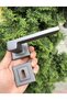 SOFUOĞLU LUX ANKA SQUARE RODGE (ROOM) TYPE HANDLE (MATTE ANTHRACITE) DOOR HANDLE ALUMINUM / STEEL