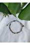Unisex 4 Mm African Blood Stone Design Natural Stone Bracelet - 4