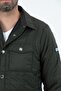 Men's Short Hoodless Padded Classic Quilted Fiber Jacket 9622 - 6