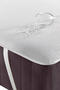 Aqua Shield Quadra White Micro 4 Corner Elastic Mattress Liquid Proof Cotton Mattress Protector Mattress (Ped) - 7