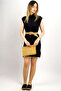 Women's High Collar Sleeveless Underwear Viscose Tunic Black - 4