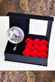 Romantic Rose with Real Pearl Inside Necklace 12 Roses and Oyster Necklace Special Day Cutest Gift - 3