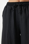 Women's Black Pocketed Linen Viscose Shalwar Trousers CV00001 - 6