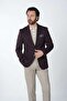 Men's Premium Italian Style Slim Fit Men's Half- Lined Jacket with Spot Stitching and Patch Pockets - 3