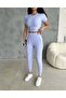 Blue Women's Tracksuit Jogger Fit - 7