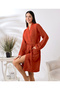 Unisex 4-Layer 100% Organic Cotton Premium Multi Muslin Ultra Soft Bathrobe - 4