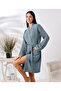 Unisex 4-Layer 100% Organic Cotton Premium Multi Muslin Ultra Soft Bathrobe - 4
