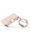 Genuine Leather Women's Wallet Bag with Strap, Phone Compartment, Card and Coin Compartments - Name Can Be Written