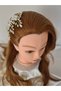 Handmade Wedding Promise Henna Wedding Bridal Hairpin and Crown Hair Design Accessory Bun Buckle M18 - 4