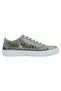 Women's Vegan Leather Beige Sneakers - Artisan Design - 4