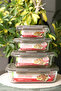 Lock & Lock Ultra Durable Glass Storage Set - 380ml, 630ml, 1lt, 1.6lt| 400°C Safe as Heat