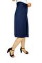Women's Short Skirt Navy Blue Prp1245 - 3