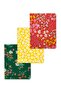 A5 3-Piece Mini Floral Notebook Set