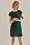 Women's Nefti Green Openwork Knitwear Dress 20246131 - 2