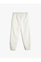 Basic Jogger Sweatpants Tie Waist Pocket Floor Detailed - 2