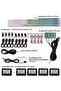 Car Interior Atmosphere Ambiance Led Neon Rgb App Controlled 18 Pieces - 2