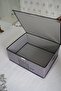 2 Pieces Felt Lid Base Box Gray 50x40x19cm - 4
