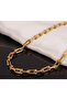Stainless Steel Tifani Model Chain Choker Women's Necklace