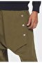 Button Detailed Modern Men's Shalwar Khaki - 5