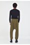 Button Detailed Modern Men's Shalwar Khaki - 4